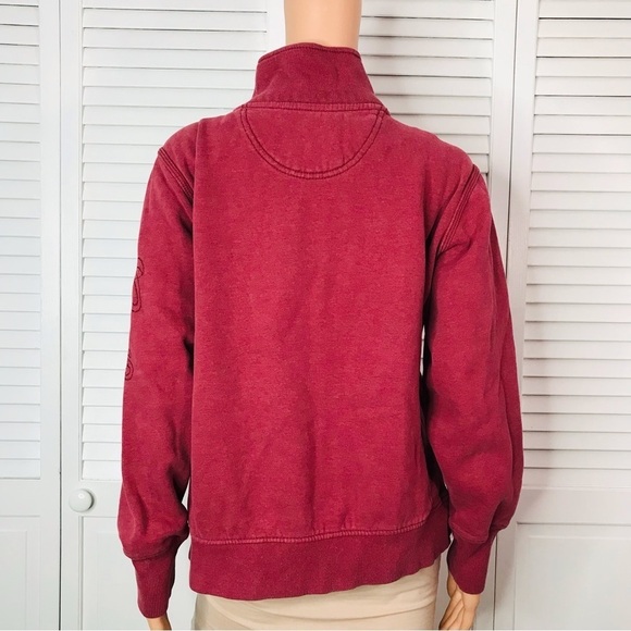 CARHARTT Salmon Zip Up Sweater Size Large - Picture 9 of 9